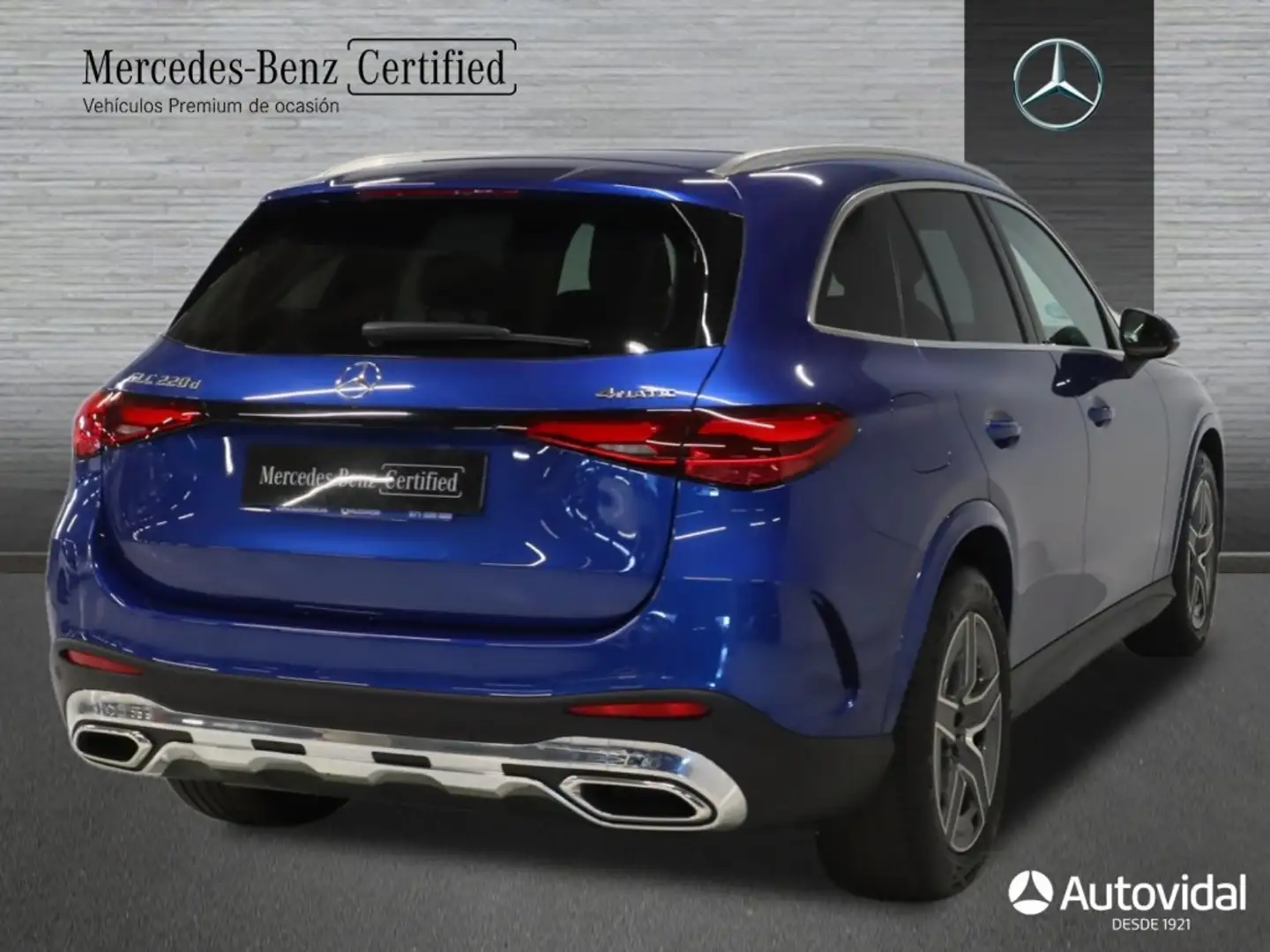 Mercedes-Benz GLC 220 D MHEV AUTO 4MATIC 197 5P Azul - 2