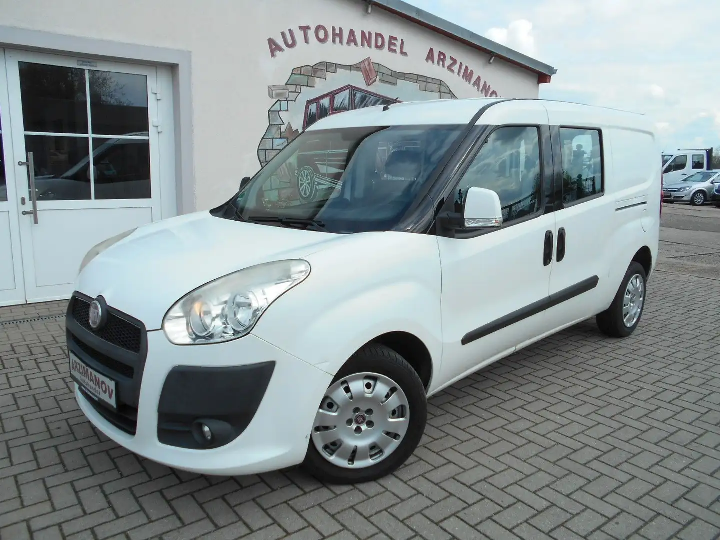 Fiat Doblo Doblò 1.3 Multijet SX Maxi BEHINDERTENGERECHT Weiß - 1