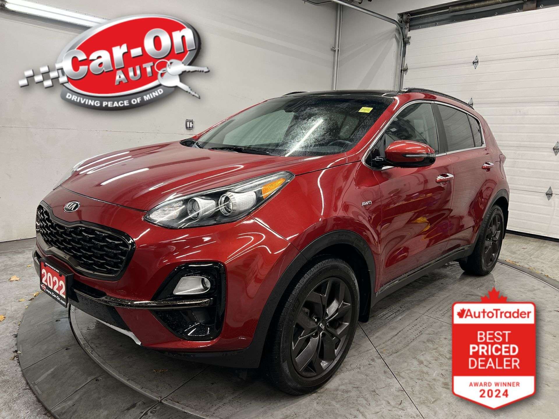 Red 2022 Kia Sportage EX S AWD SUV / Crossover Automatic