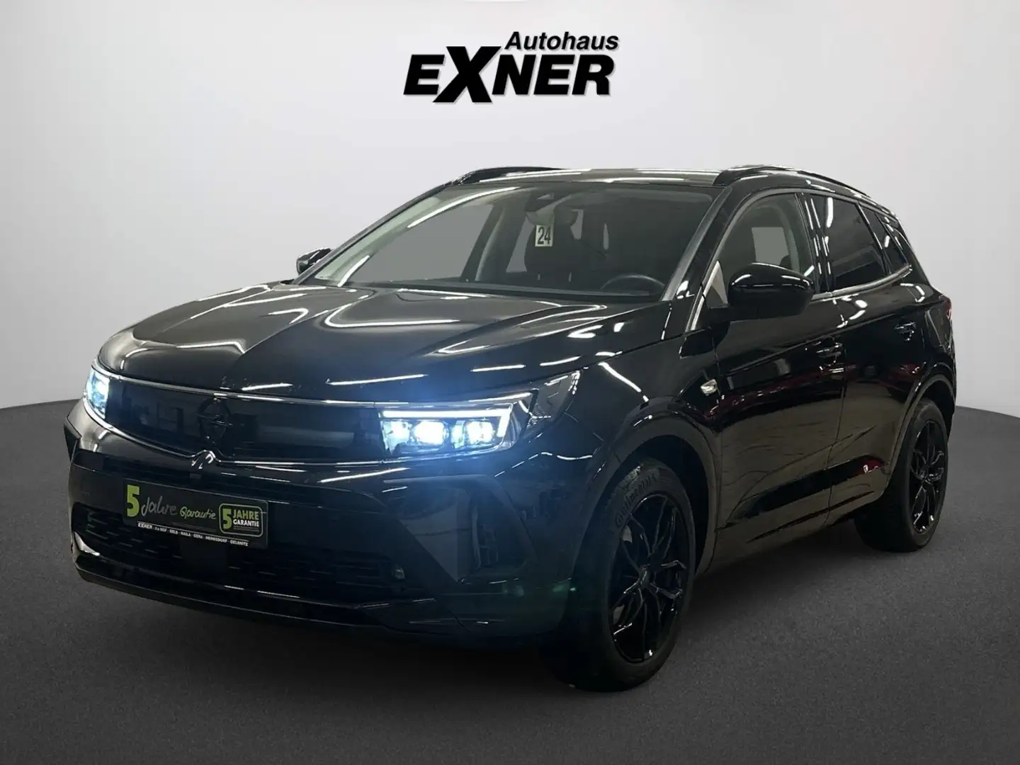Opel Grandland 1.6 Turbo Hybrid GS LINE ACC+LED+Navi Schwarz - 2
