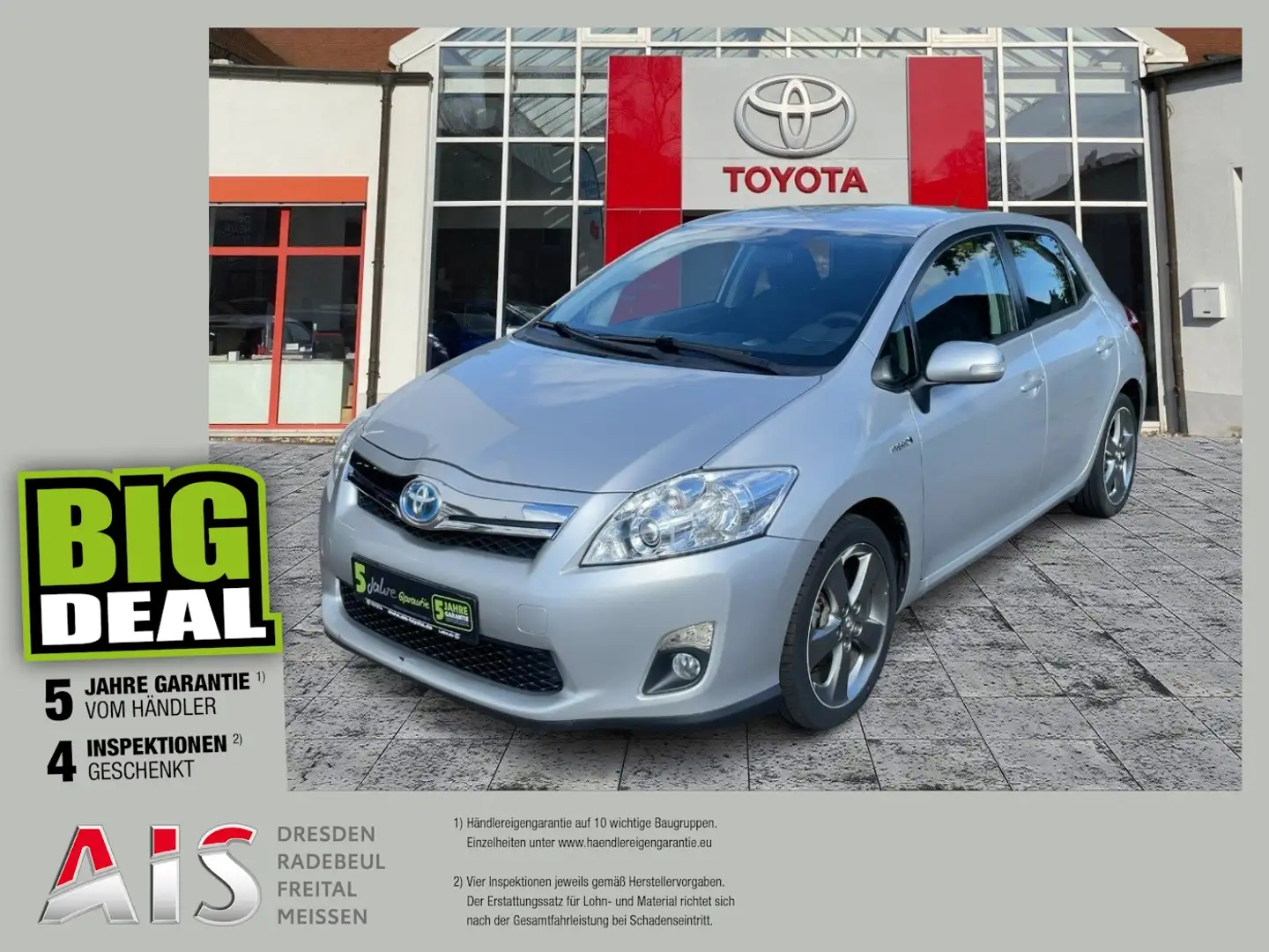 Toyota Auris 1.8 Travel Navi+KlimaA+LM+Facelift Zilver - 1