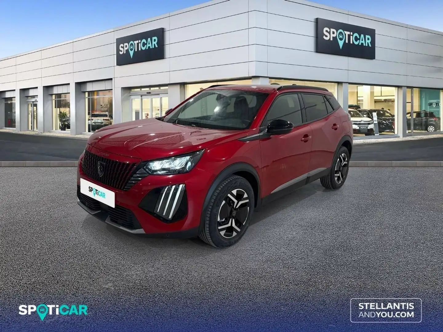 Peugeot 2008 1.2 PureTech S&S Allure 100 Rojo - 1