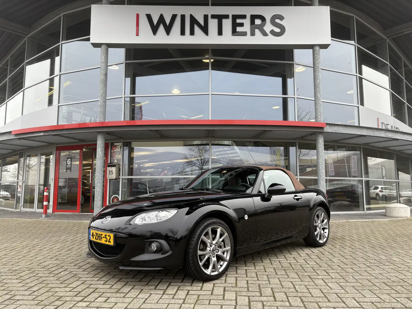 Mazda MX-5 1.8 Hanabi | Navi | Leder+Stoelverw. | Climate Con Noir - 1