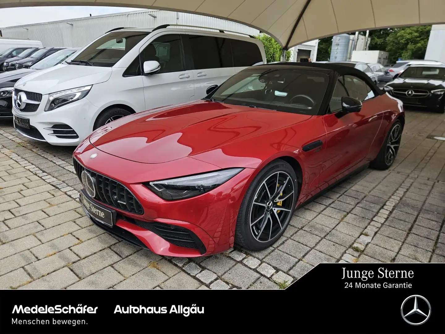 Mercedes-Benz SL 43 AMG SL 43 AMG Night 20" Dynamic+ Distronic HuD 360° Rouge - 1