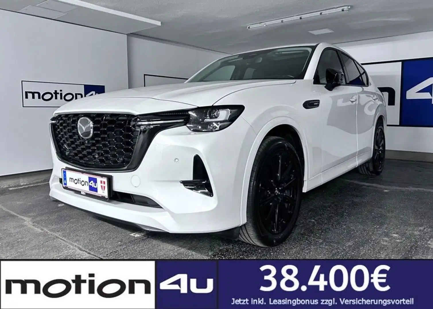 Mazda CX-60 2.5 PHEV HOMURA AWD PANO 360° AHK MEMORY SITZKLIM Weiß - 1