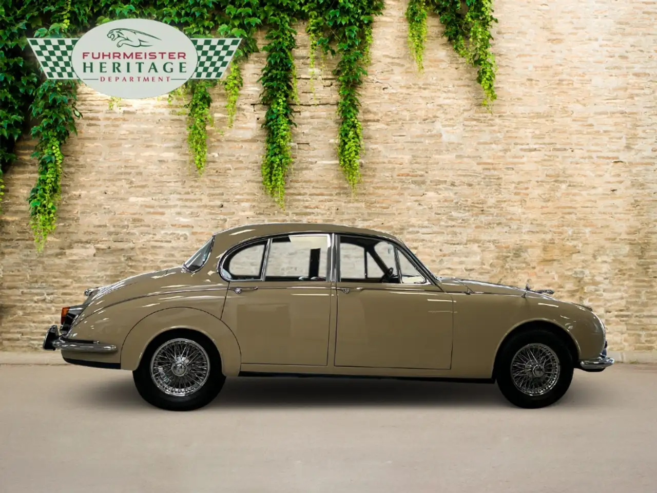 Jaguar MK II 340 Saloon 3.4 Liter Wertgutachten, fzg historie, foto 6