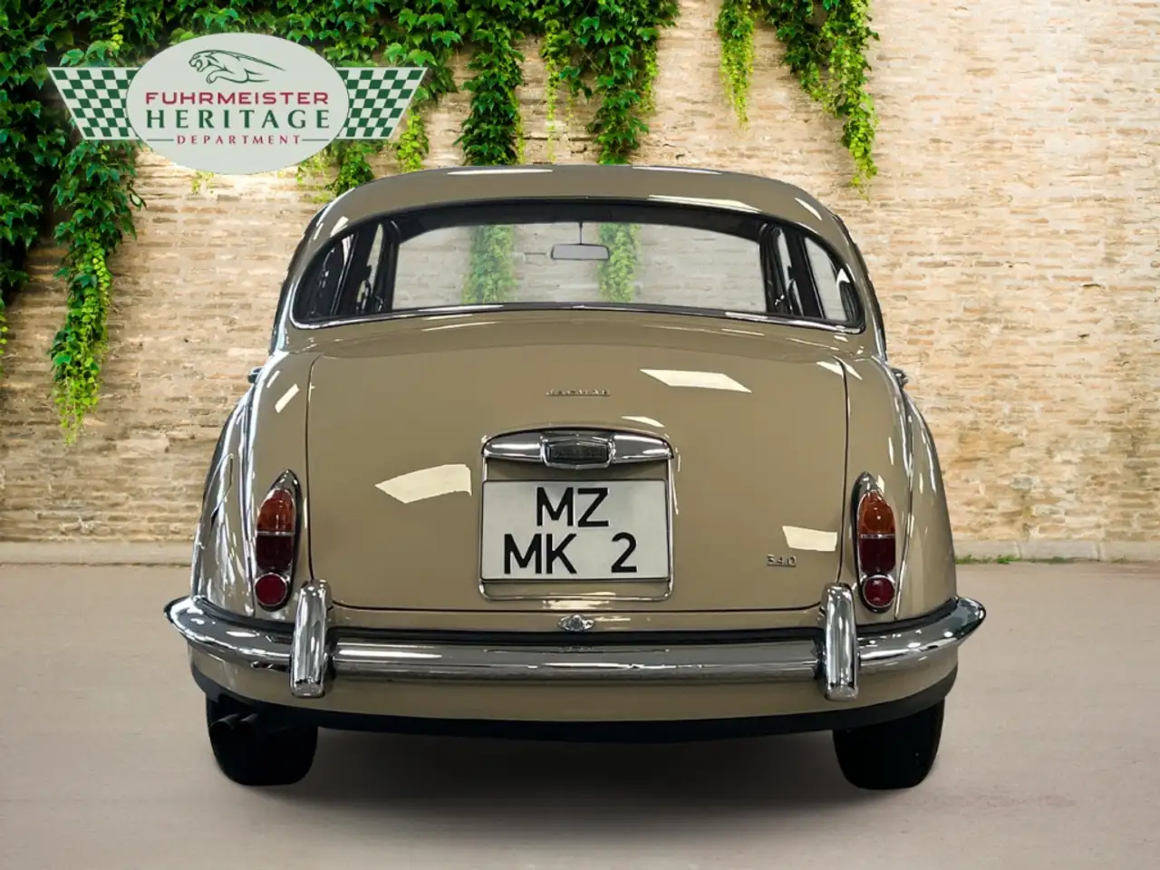 Jaguar MK II 340 Saloon 3.4 Liter Wertgutachten, fzg historie, foto 7
