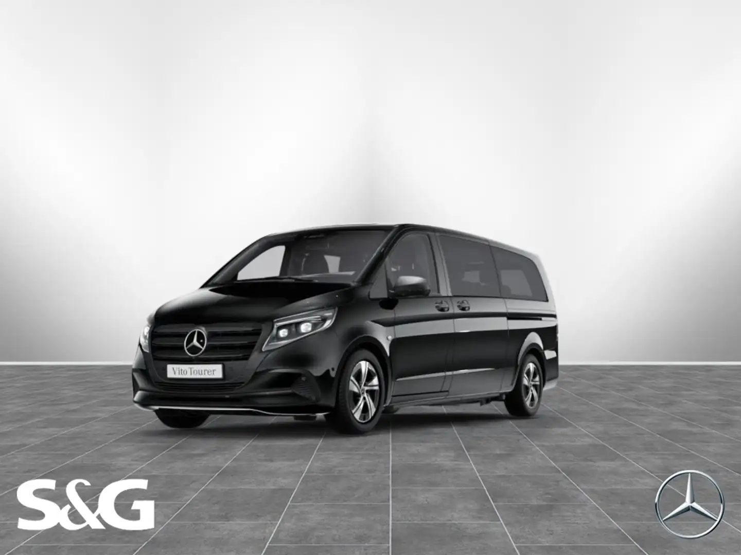 Mercedes-Benz Vito 116 CDI Tourer PRO extralang M-LED+STlinks Schwarz - 1