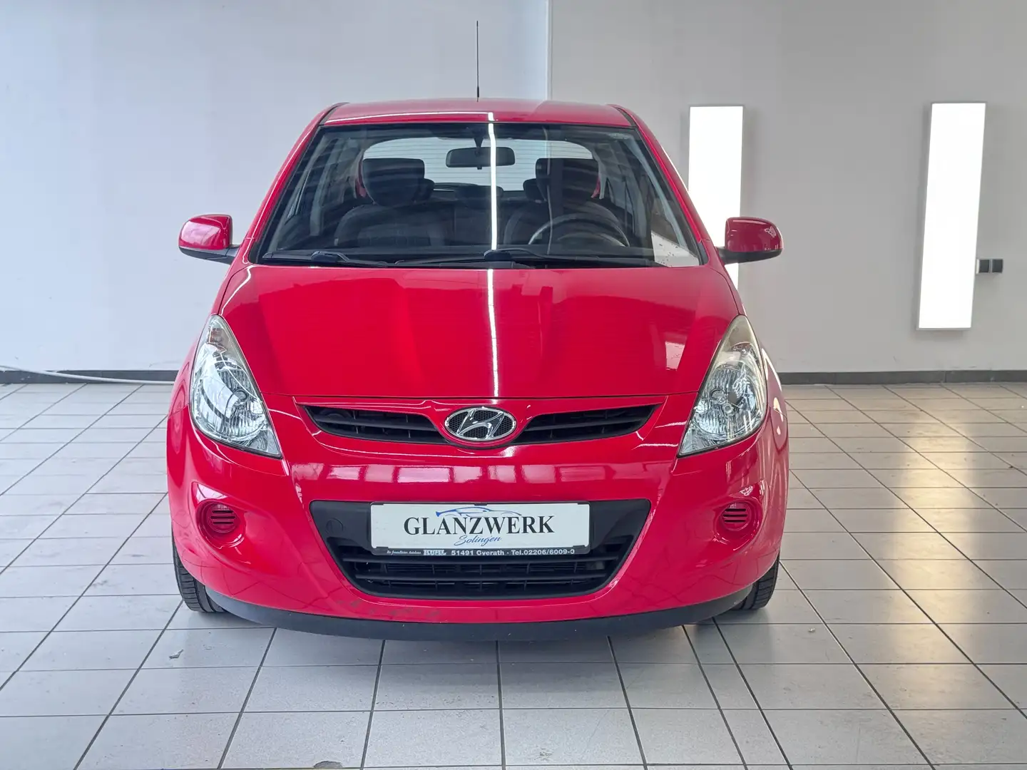 Hyundai i20 i20 1.2 Edition + *1Hand*Scheckheft*Klima*TÜV* Rojo - 2