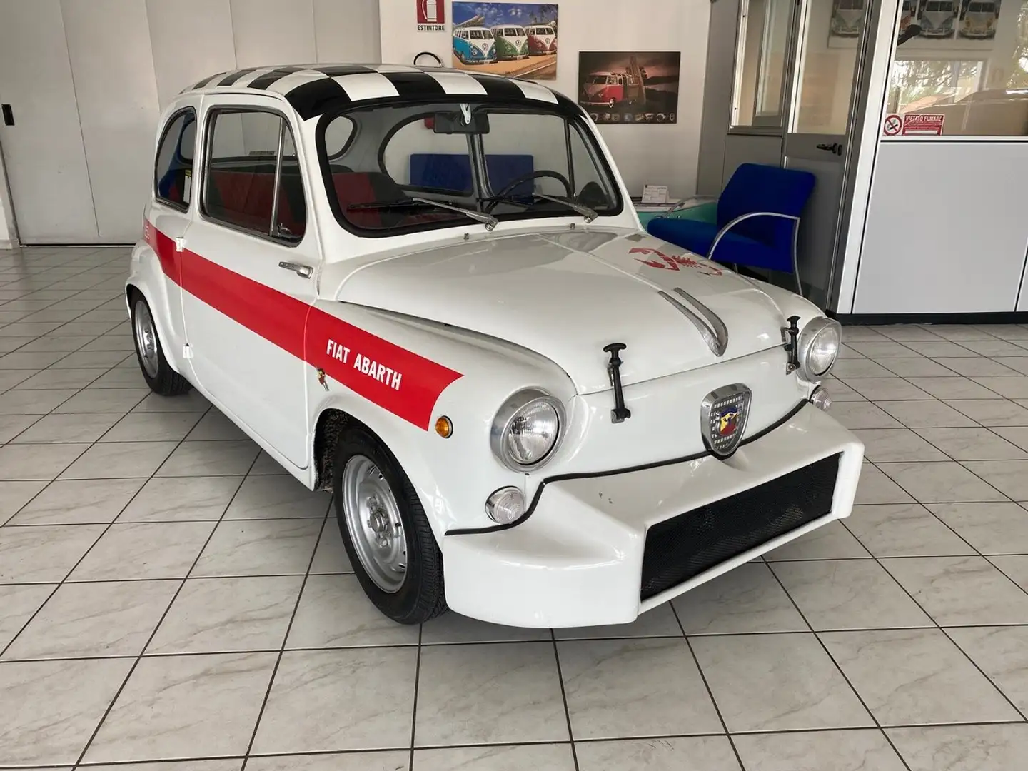 Fiat 600 D ABARTH 850 White - 1