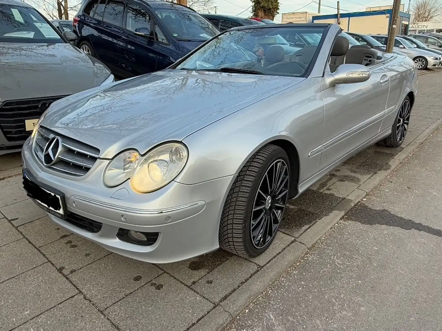 Mercedes-Benz CLK 500 V8 Sport Cabrio PDC Navi Klima Argintiu - 2