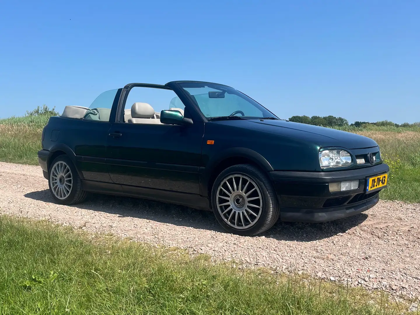 Volkswagen Golf Cabriolet Golf Cabriolet 2.0 Avantgarde Groen - 1