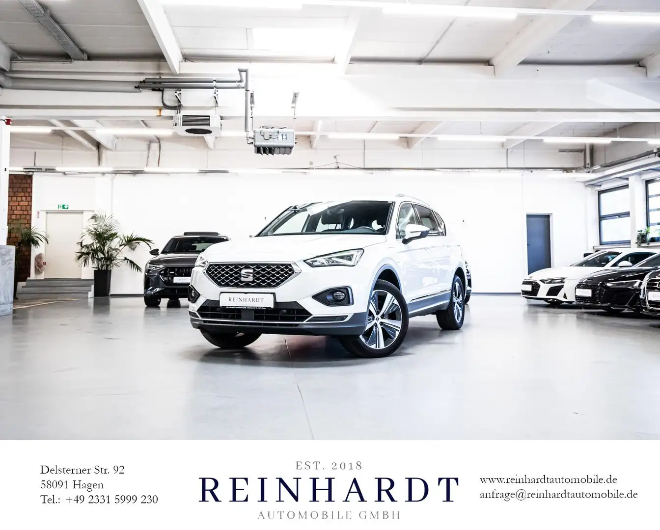 SEAT Tarraco 1.4e-HYBRID XCELLENCE 19Z./ACC/AHK/DAB+ Weiß - 1