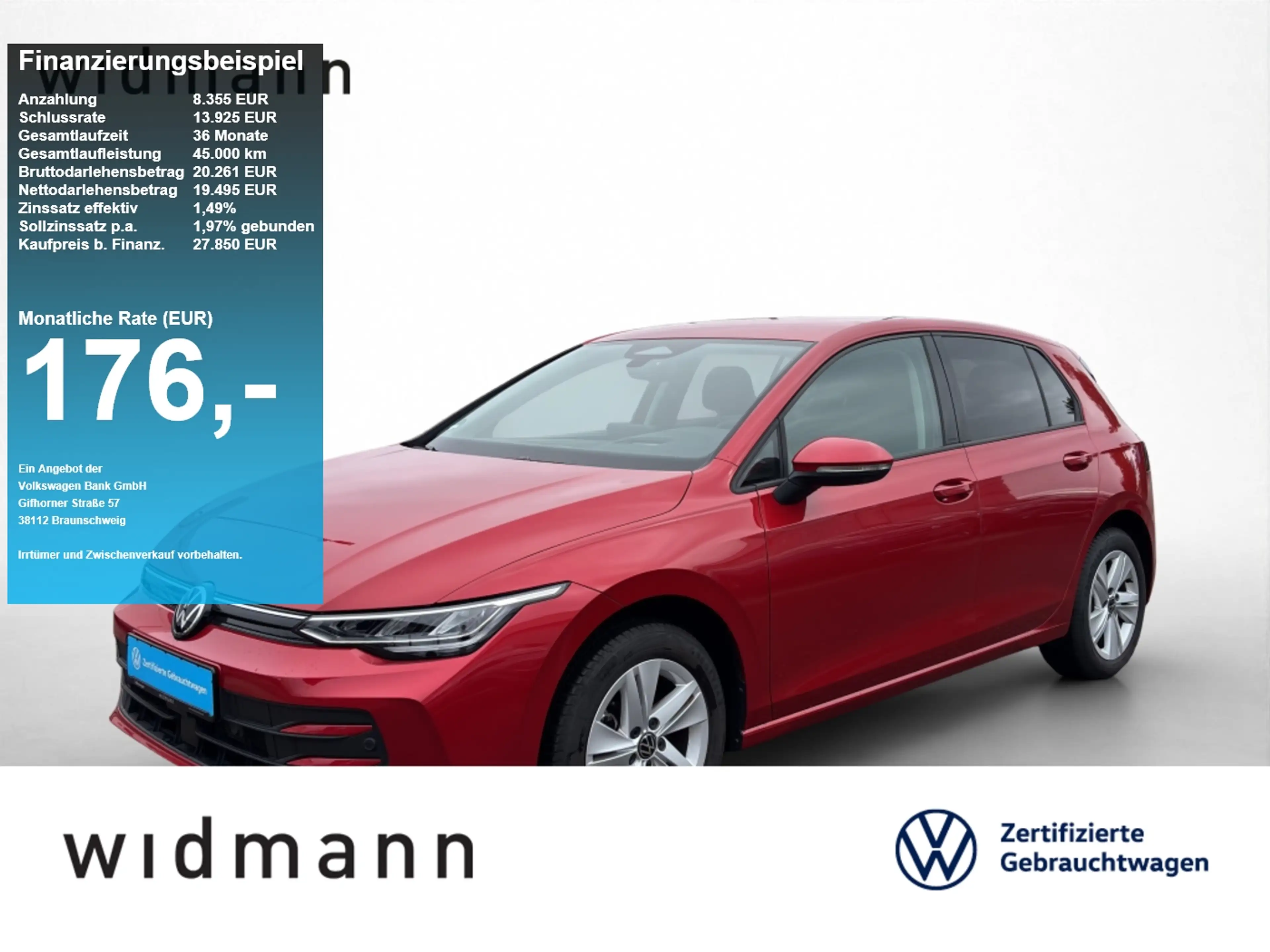 Volkswagen Golf Life 1.5 eTSI 115 PS DSG AHK NAVI KAMERA