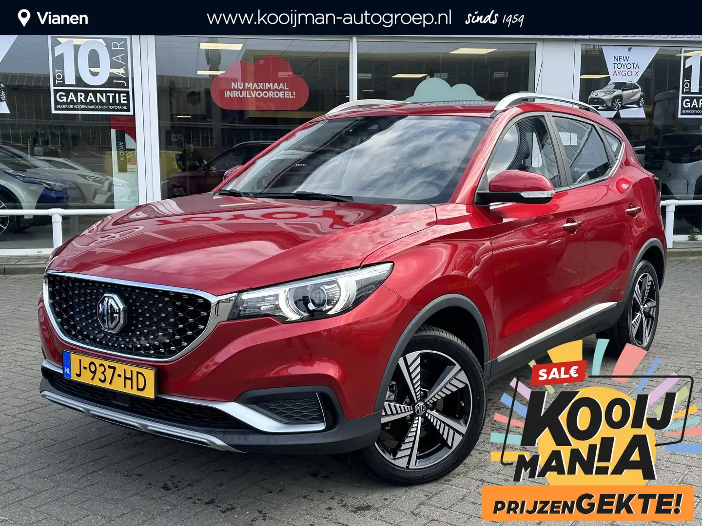 MG ZS EV Luxury 45 kWh Rood - 1