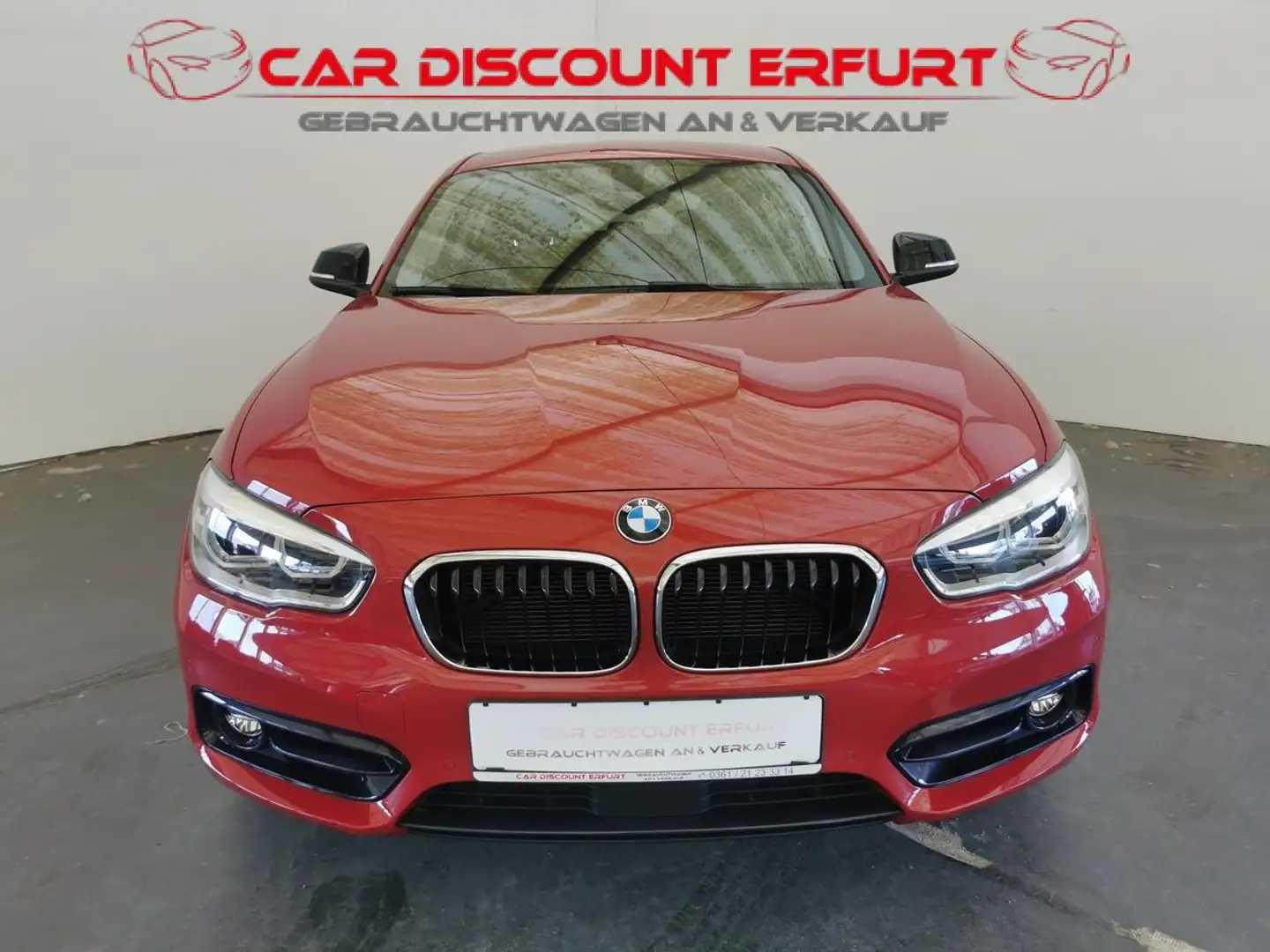 BMW 120 d xDrive Sport Line-LED-Navi-Kamera-Automatik- Rot - 1