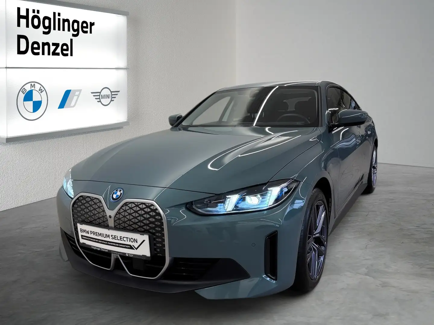 BMW i4 Gran Coupe eDrive40 Grün - 1