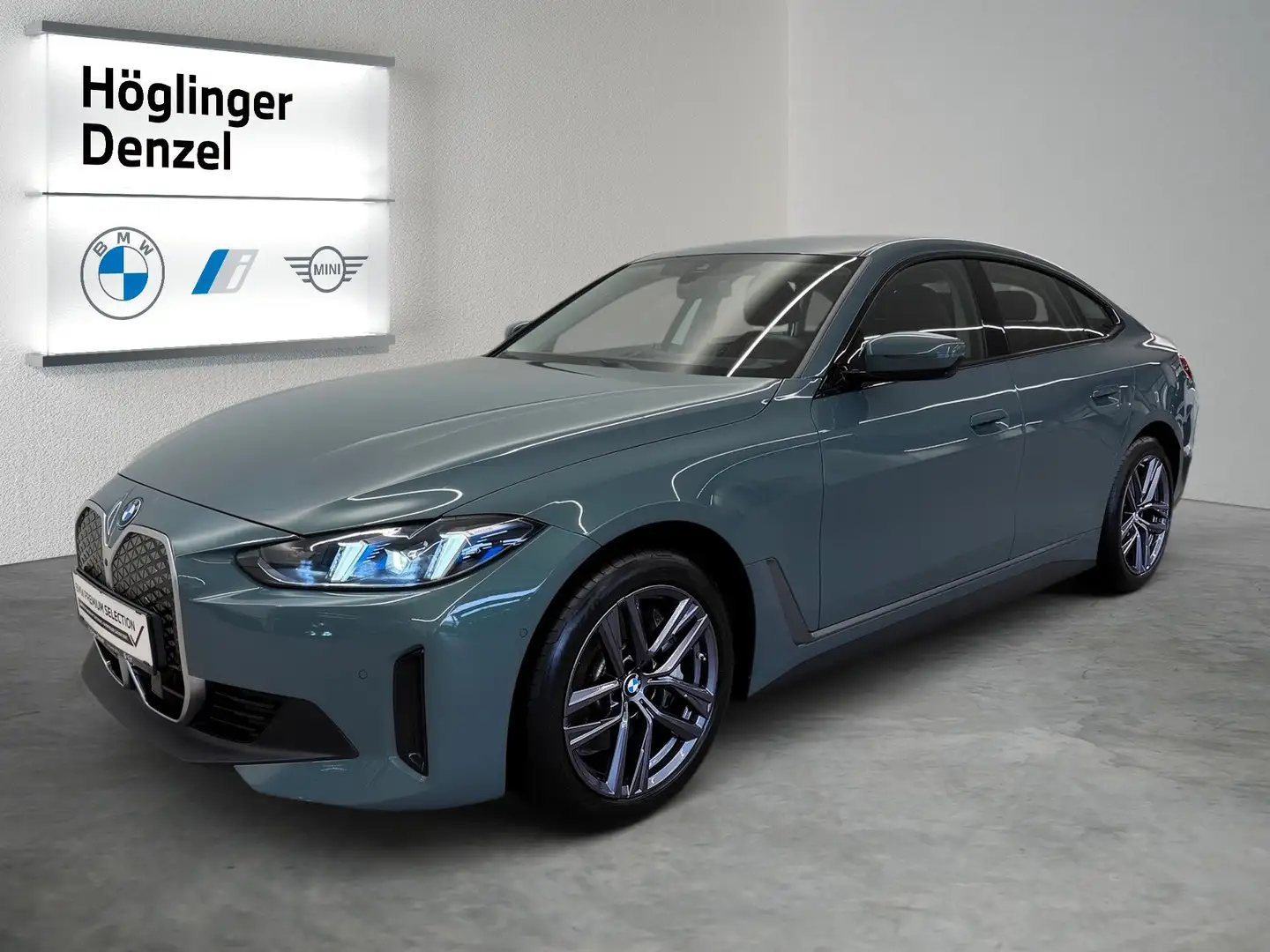 BMW i4 Gran Coupe eDrive40 Grün - 2