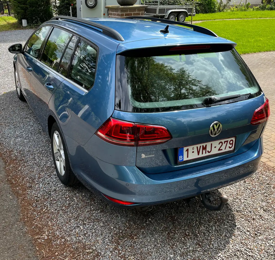 Volkswagen Golf Variant 1.6 TDI BlueMotion Technology Comfortline Bleu - 2