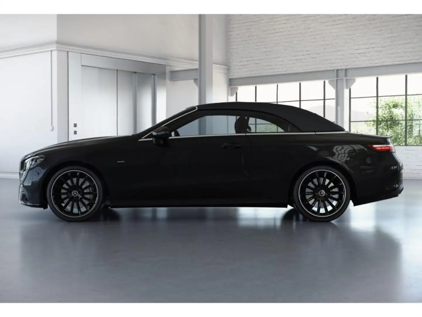 Mercedes-Benz E 300 Cabrio+AMG NIGHT EDITION+DISTRONIC+LED ILS Schwarz - 2