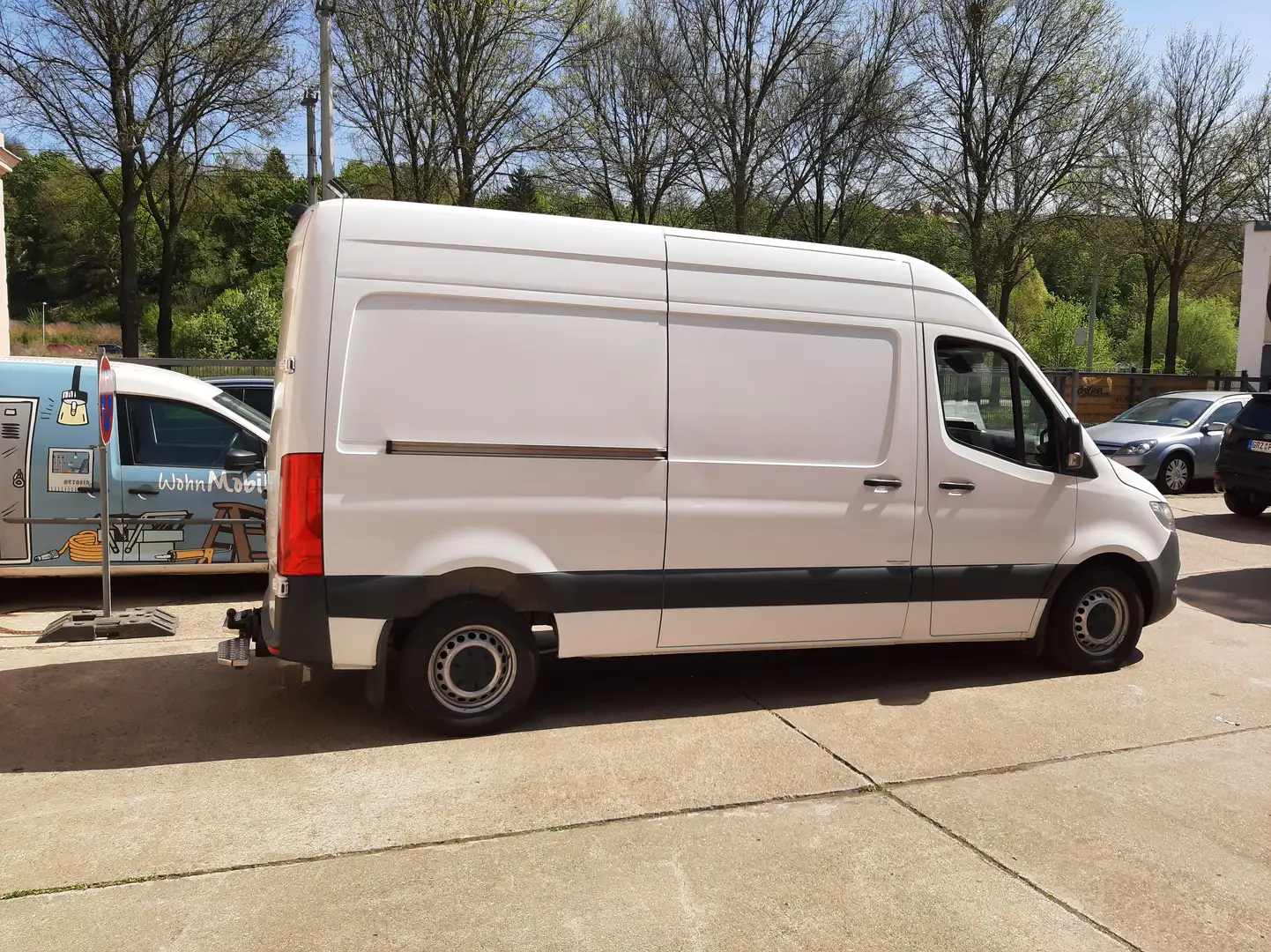Mercedes-Benz Sprinter 314 MBUX*KLIMA*AHK*KAMERA*STHZG*NAVI*TÜV NEU Weiß - 1