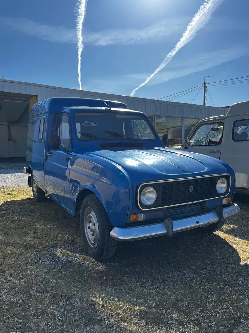 Renault R 4 f6 vitrée Bleu - 2