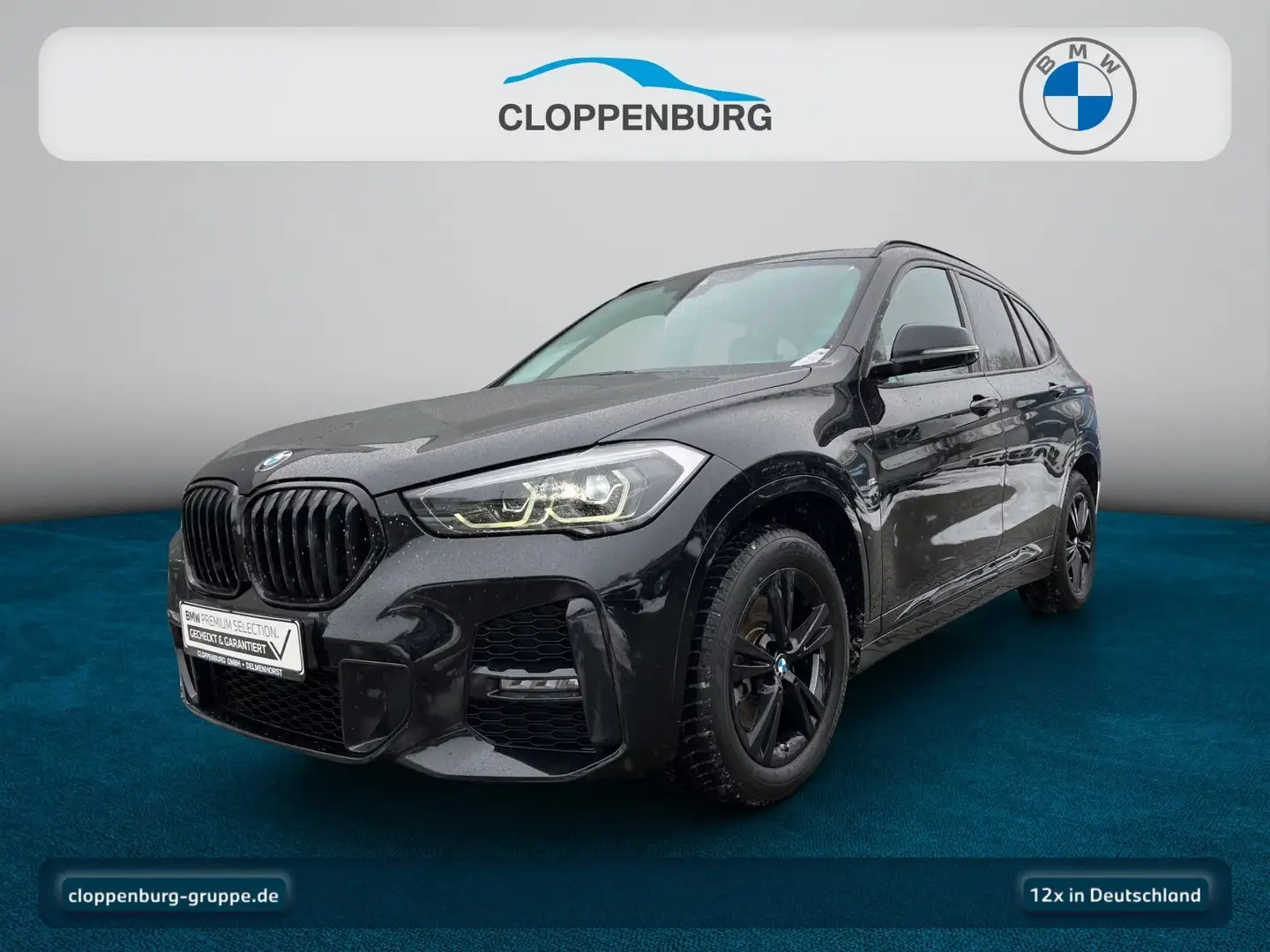 BMW X1 xDrive20d M Sportpaket Head-Up+AHK+Navi+SHZ Schwarz - 1