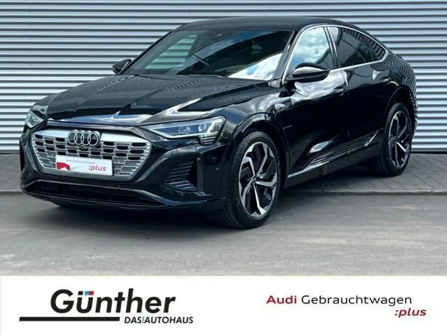 Audi Q8 e-tron 50 S LINE QUATTRO+HEAD U+AHK Noir - 1