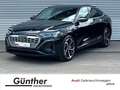 Audi Q8 e-tron 50 S LINE QUATTRO+HEAD U+AHK Zwart - thumbnail 1