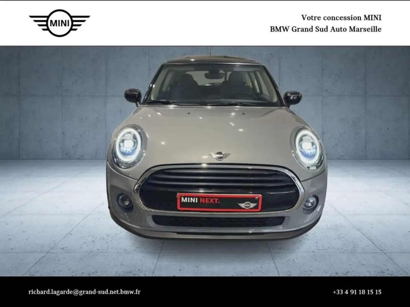 MINI Cooper Cooper 136ch  Edition Greenwich BVA7 Gris - 2