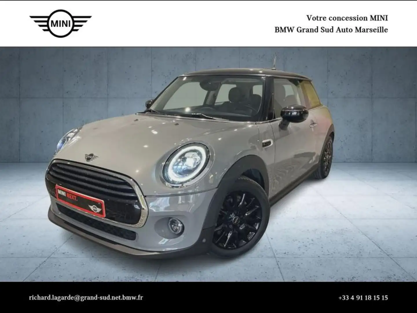 MINI Cooper E Cooper 136ch  Edition Greenwich BVA7 Gris - 1