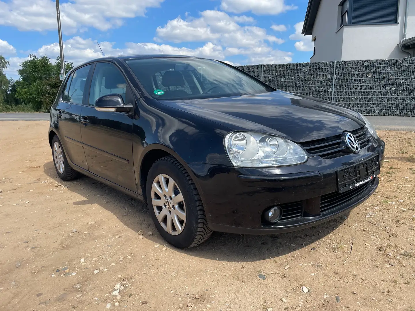 Volkswagen Golf 1.6 FSI TÜV/Service/Bremsen NEU+KLIMA+Temp Zwart - 2