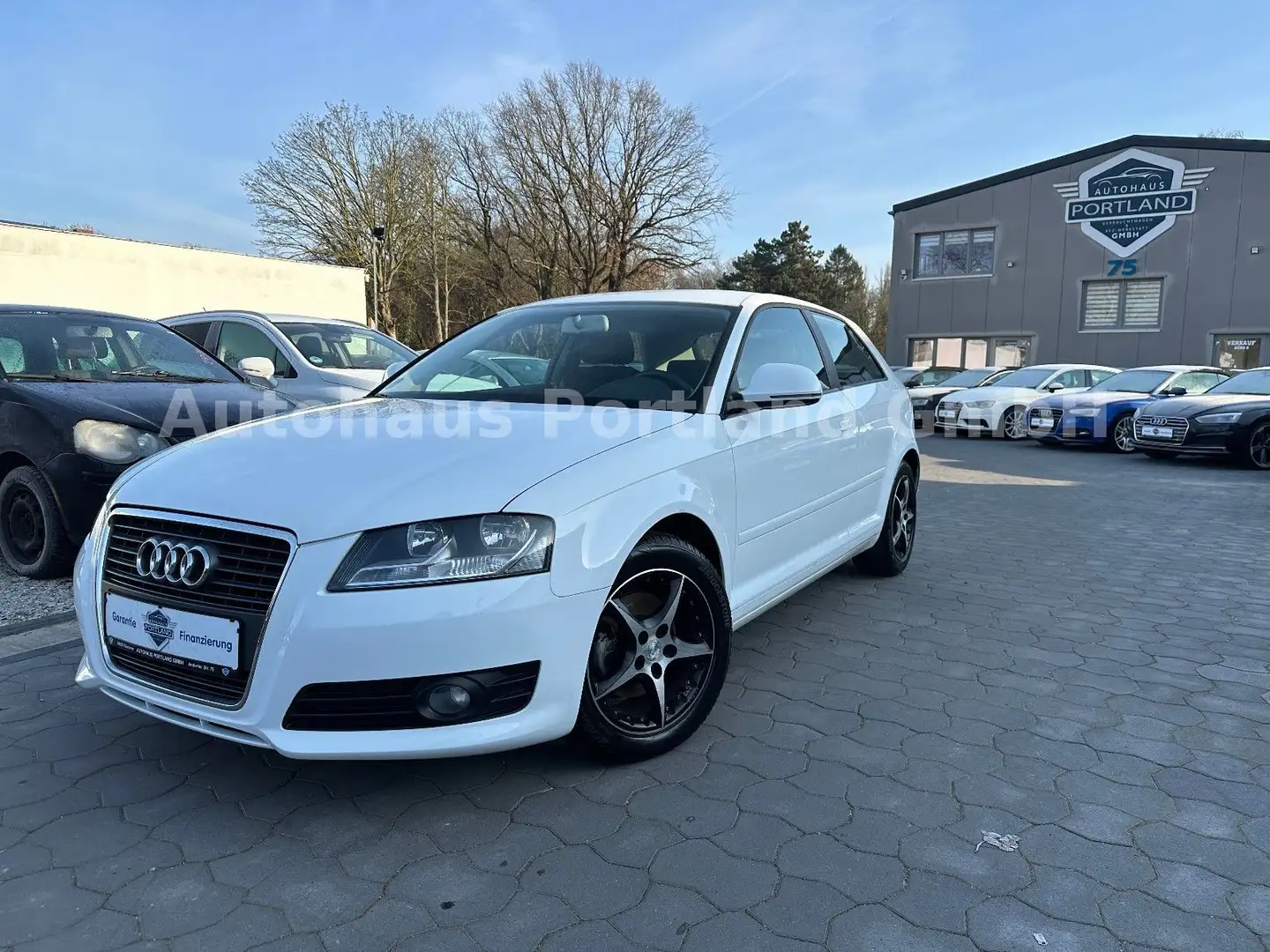 Audi A3 1.4 TFSI Ambition/OHNE KLIMA/1.Hand/S-Heft/HU Bianco - 1