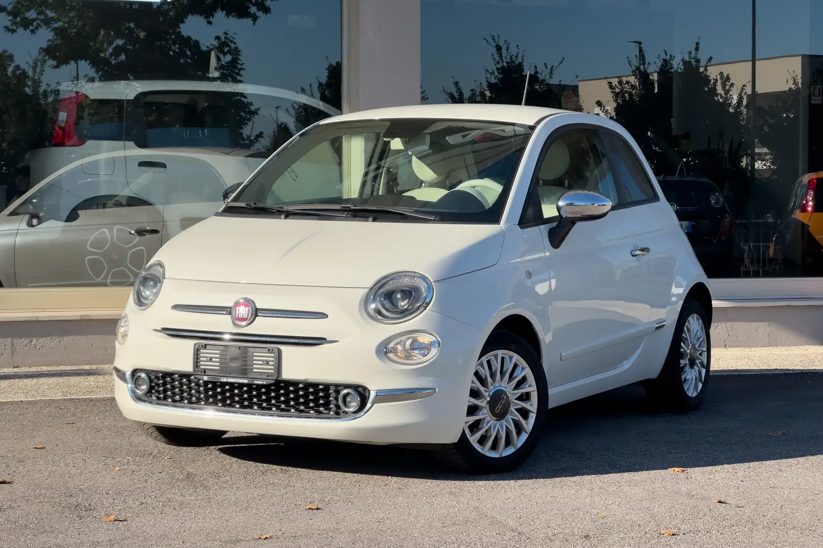 Fiat 500 500 1.0 hybrid Lounge 70cv Bianco - 1