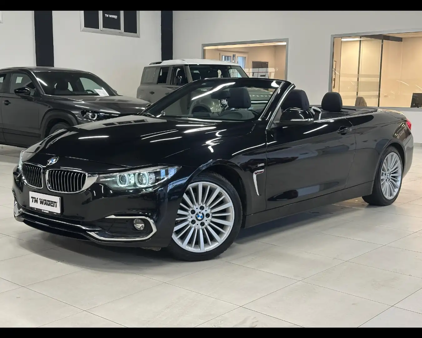 BMW 420 d Cabrio Luxury Černá - 1