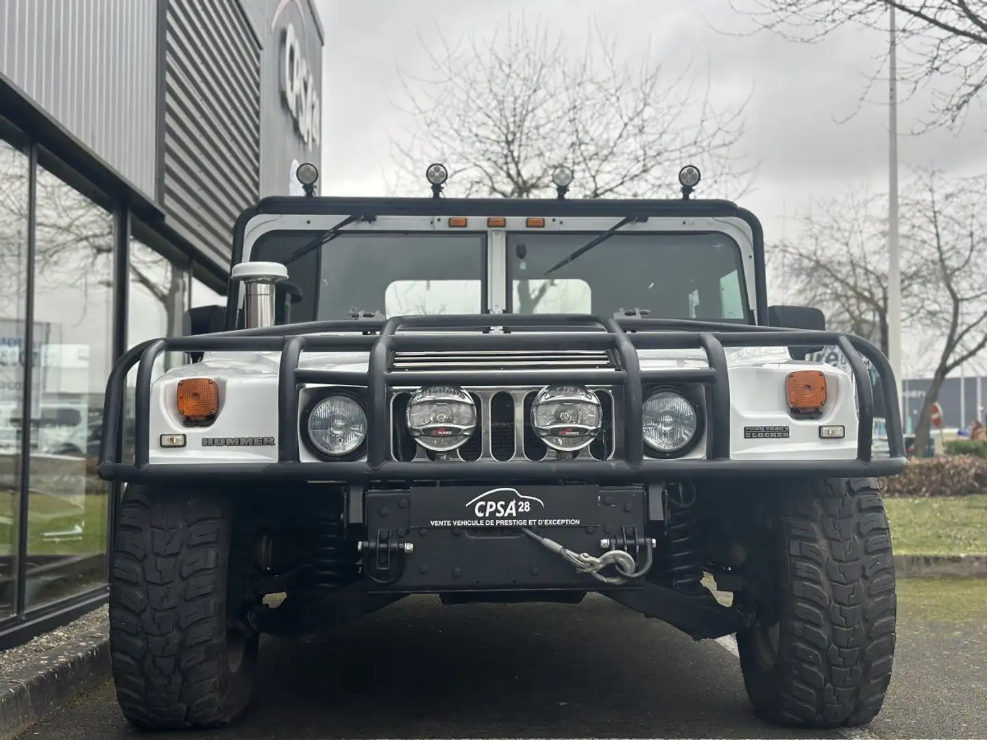 HUMMER H1 HUMMER H1 V8 6.5 TD SW BVA permis vl Bílá - 2