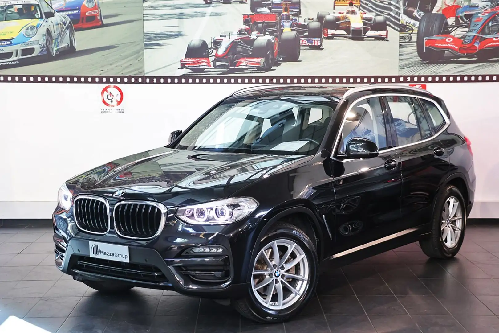 BMW X3 xDrive20d 48V Bus. Adv. -TELECAMERA/BI-LED/AMBIENT Schwarz - 1