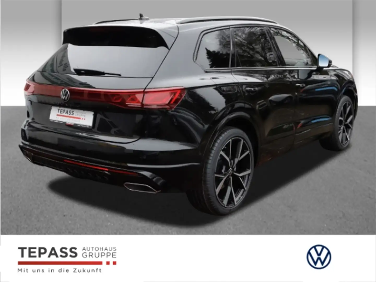 Volkswagen Touareg 3.0 V6 TDI SCR 4MOTION R-Line AHK HEAD-UP Schwarz - 2