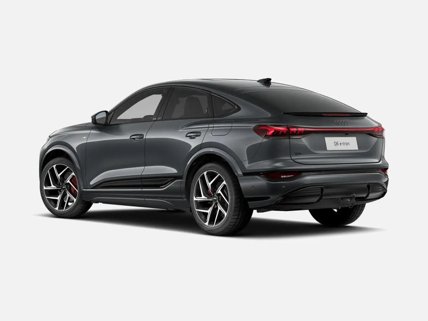 Audi Q6 e-tron Sportback S edition e-tron perf 100Kwh 225 Grijs - 2
