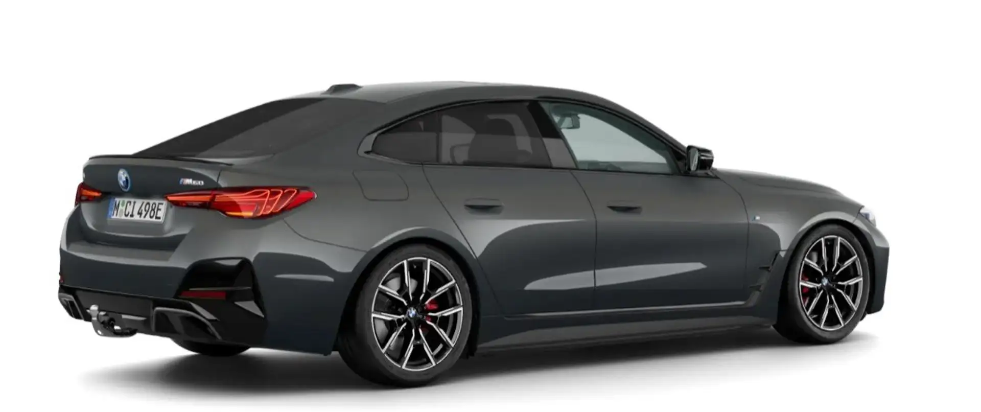 BMW i4 M60 xDrive M Sport Pro SOFORT! 19"LM AHK GSD Gris - 2