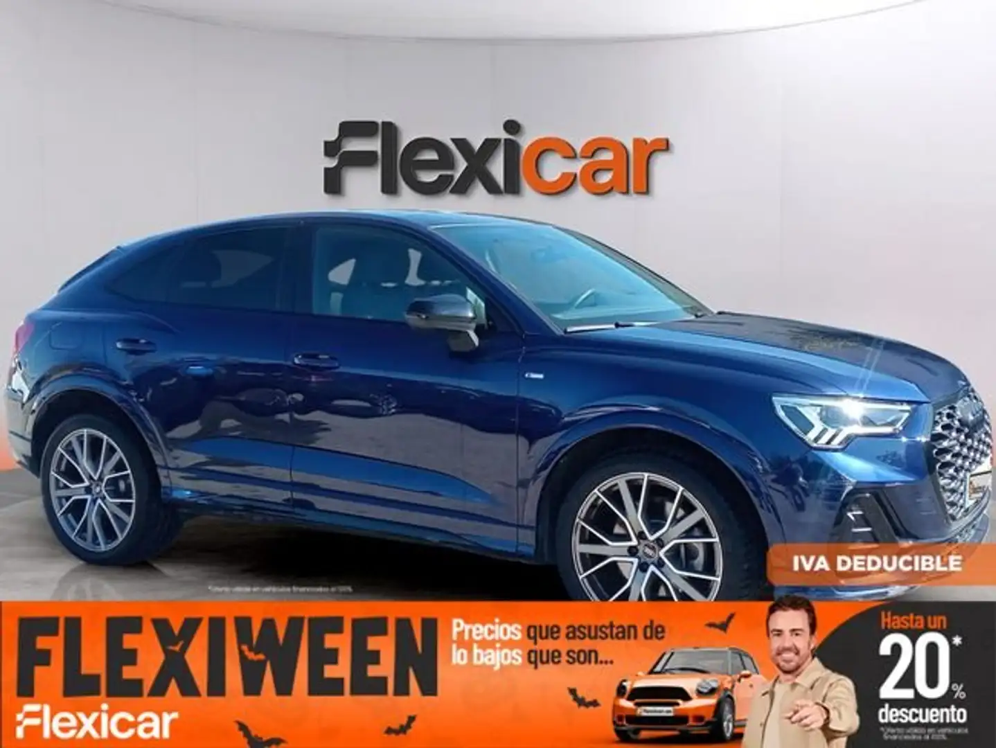 Audi Q3 40 TFSI Black line quattro S tronic Azul - 1