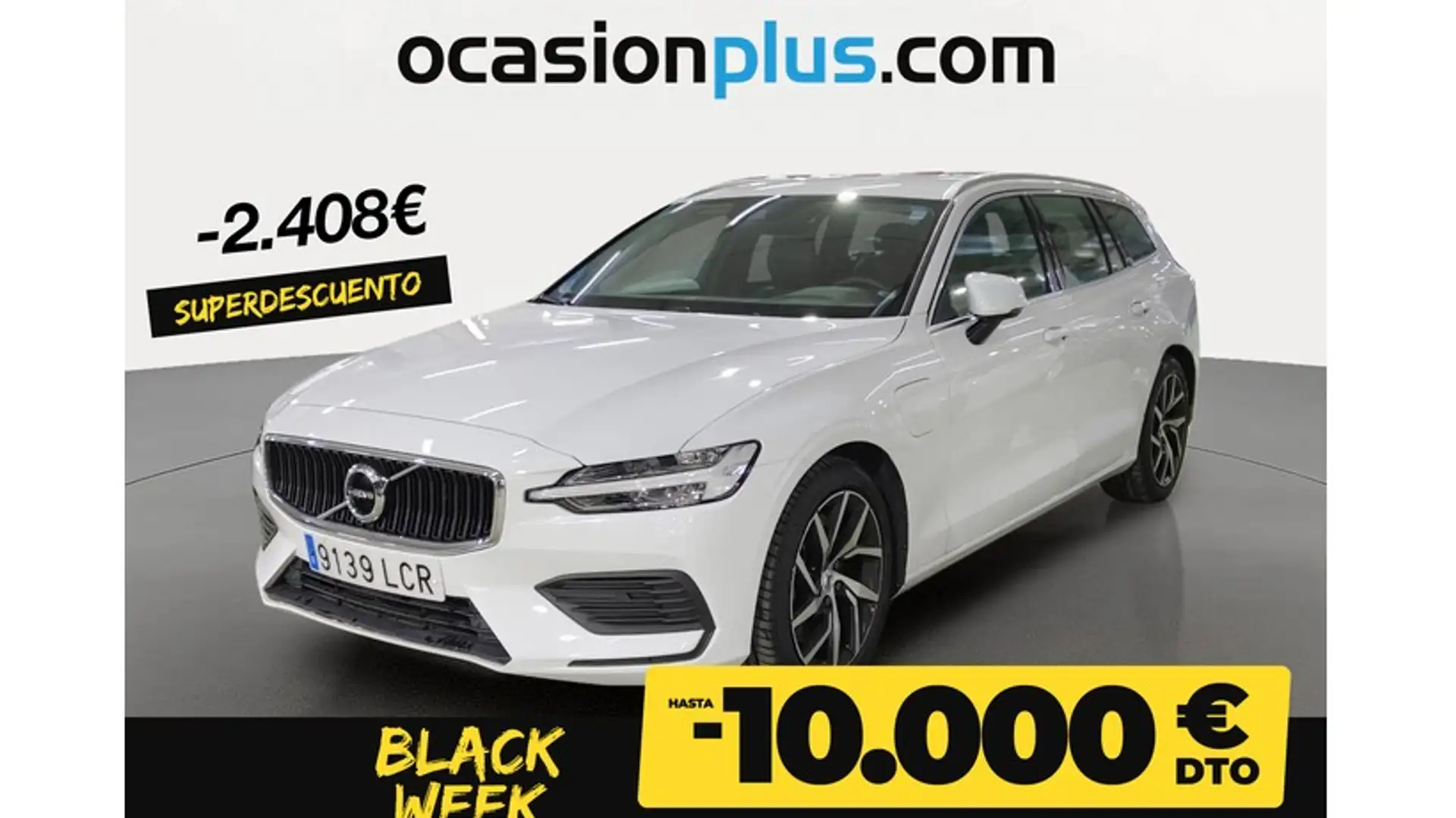 Volvo V60 T8 Twin Business Plus AWD Wit - 1