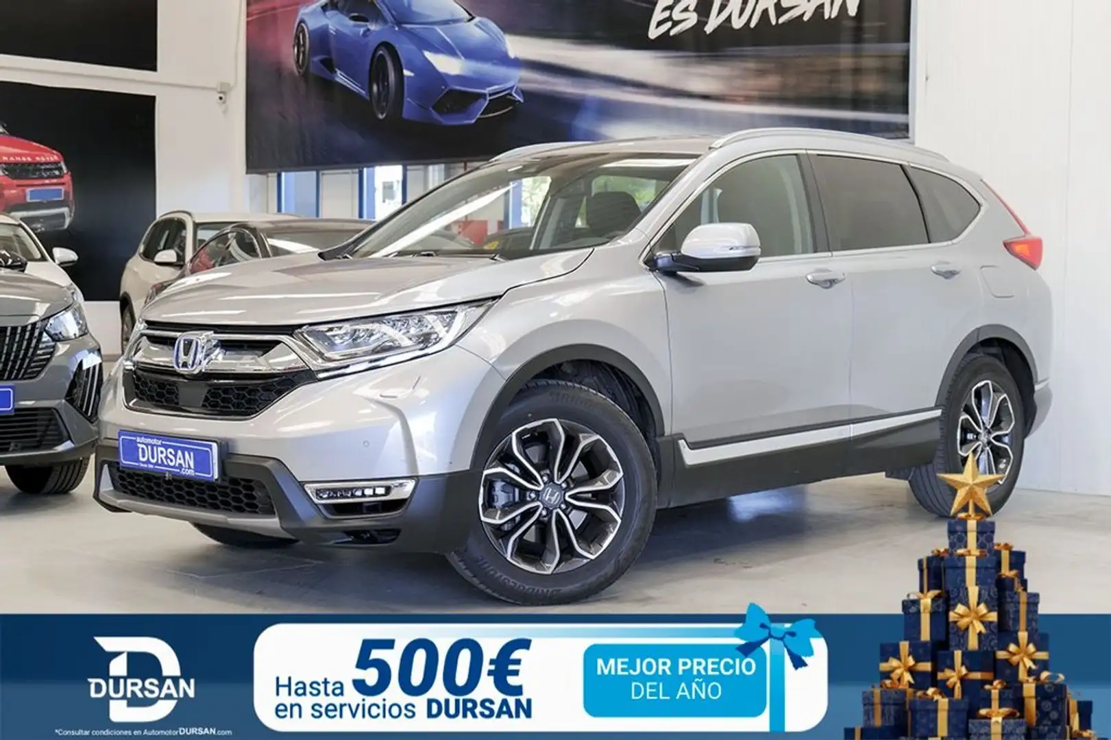 Honda CR-V 2.0 i-MMD Elegance Navi 4x2 Gris - 1