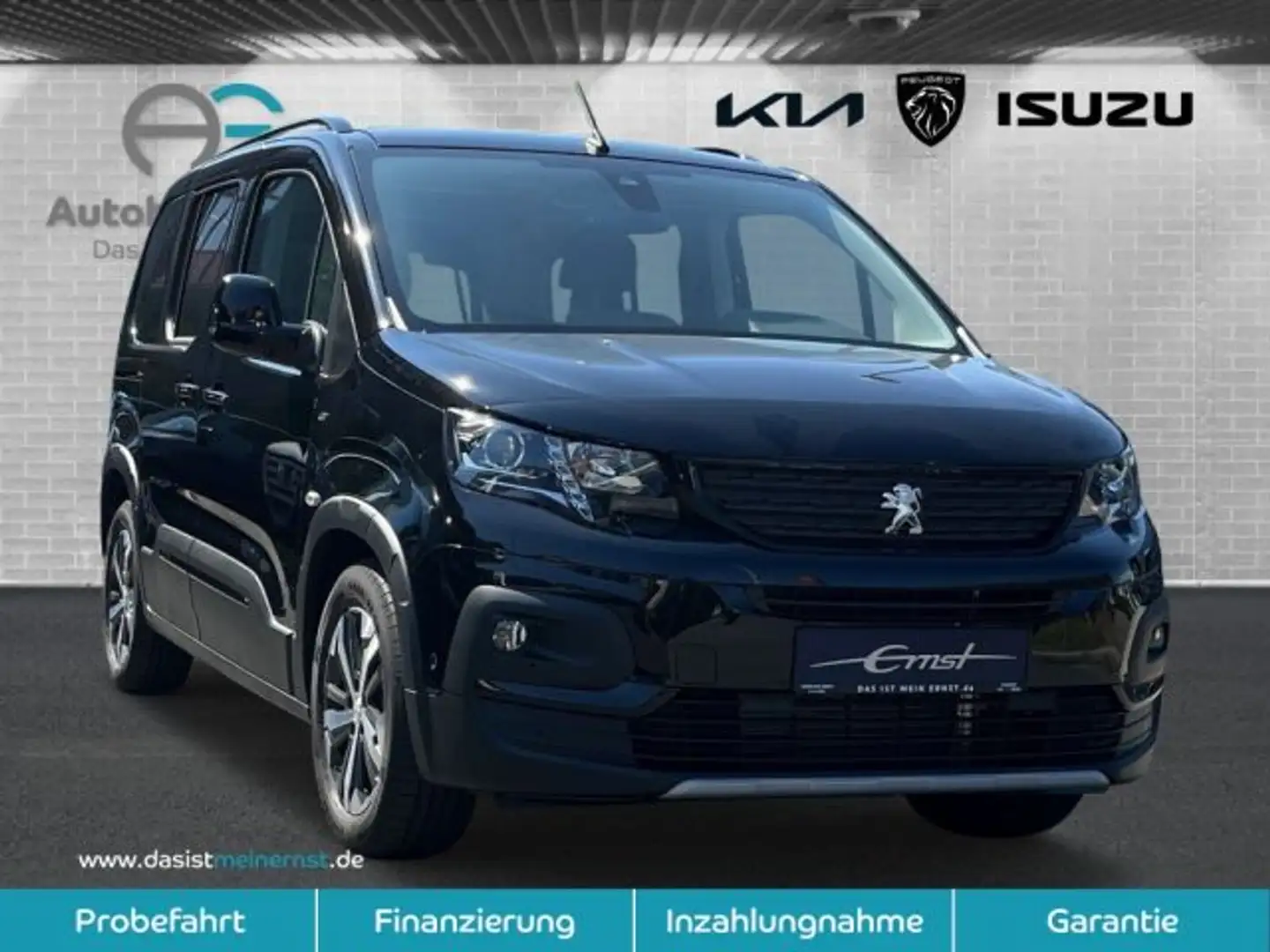 Peugeot Rifter Elektro L1 GT Schwarz - 2