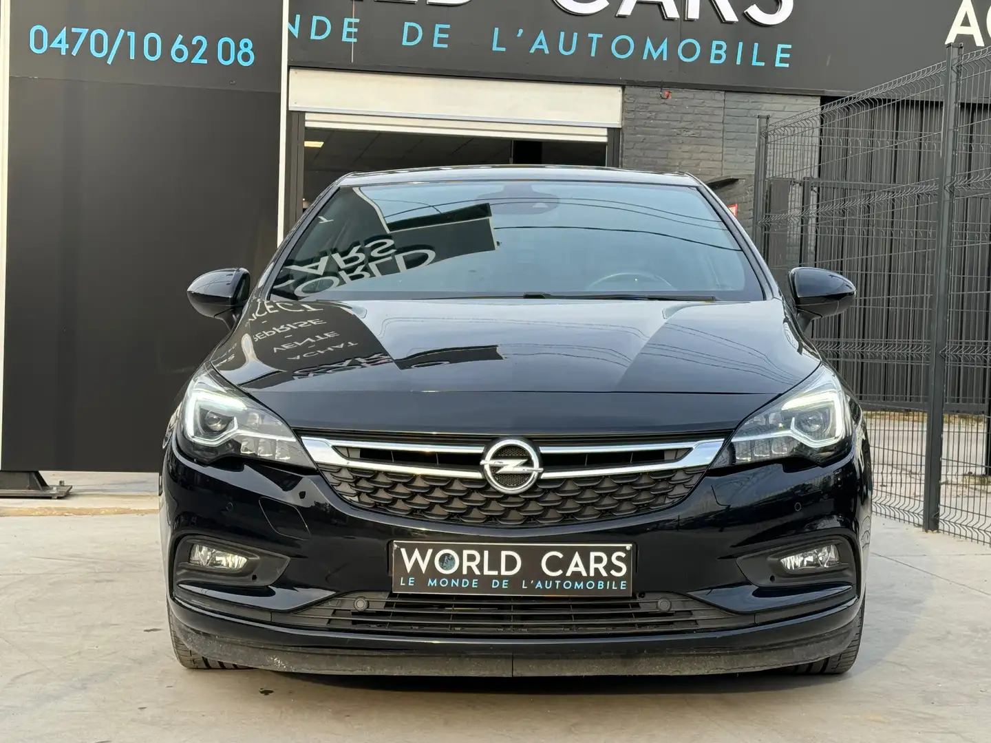 Opel Astra 1.6 CDTi EURO 6 NAVI CUIR CLIM XENON LED FULL Zwart - 2