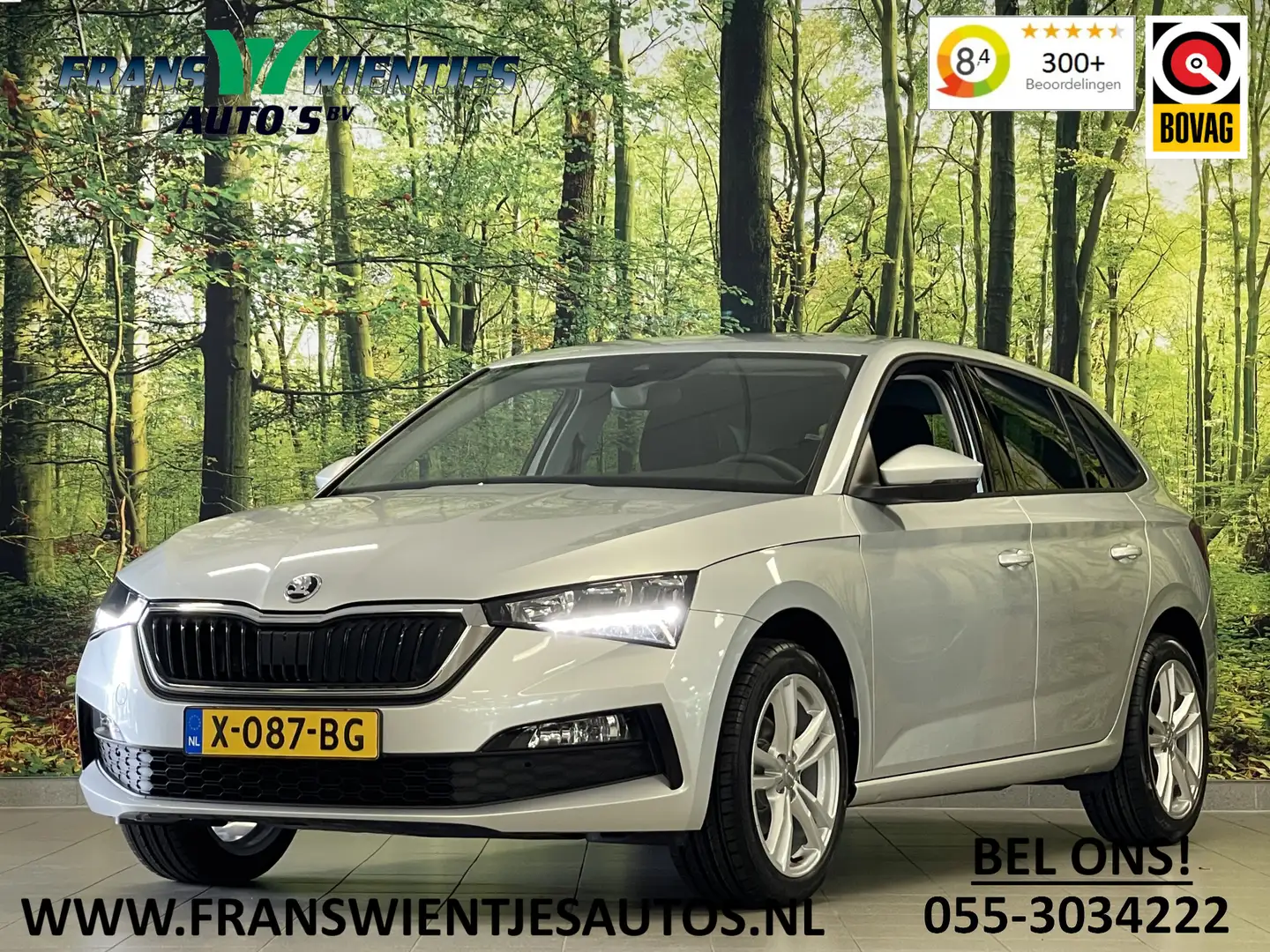 Skoda Scala 1.0 TSI Ambition | Apple Carplay | Airconditioning Grijs - 1