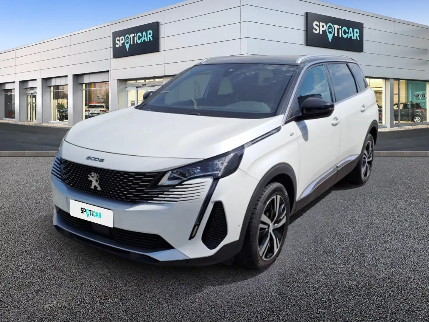 Peugeot 5008 BlueHDi 130 GT EAT8 S/S aut. Blanc - 1
