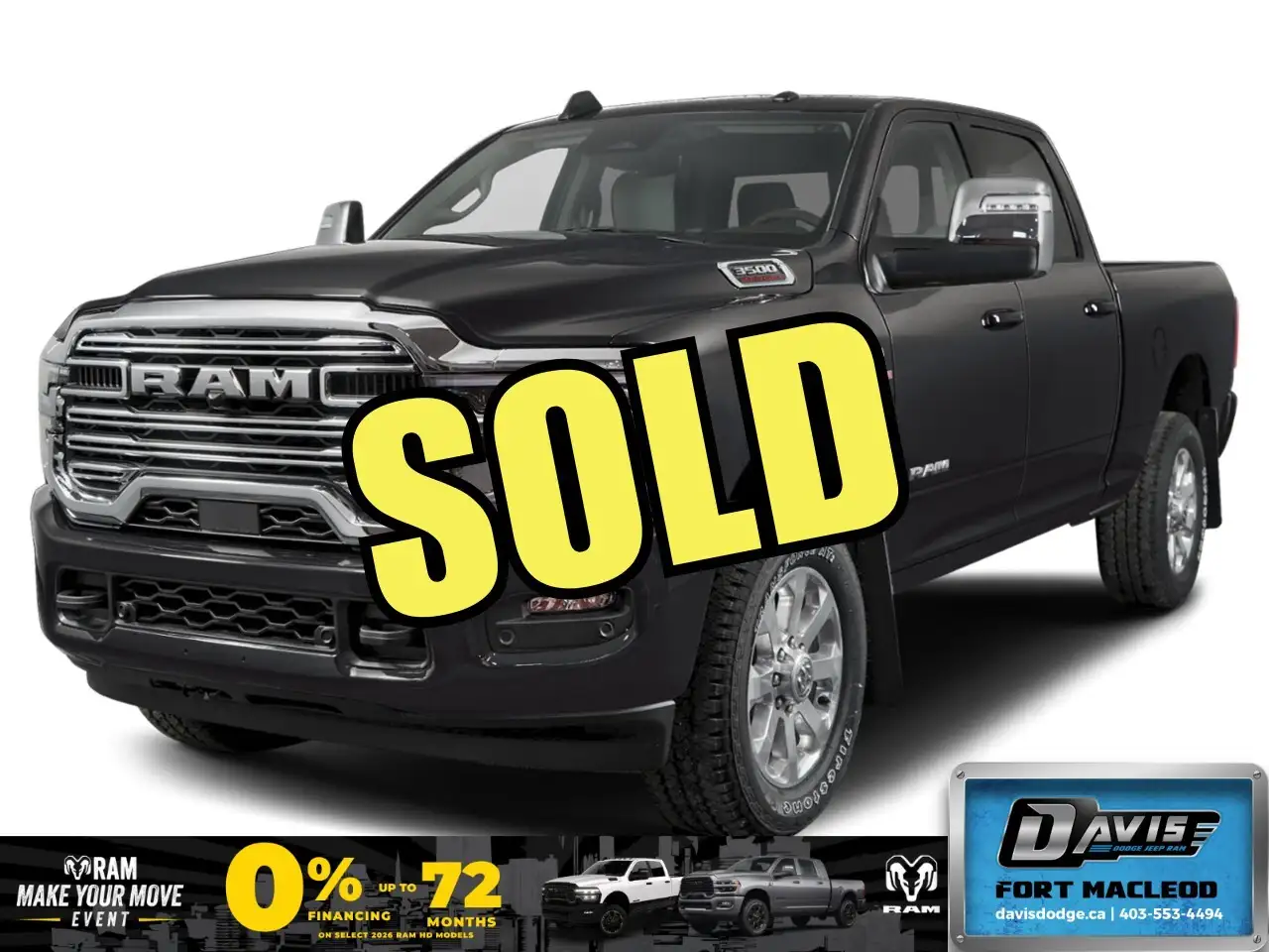 2026 RAM 3500
