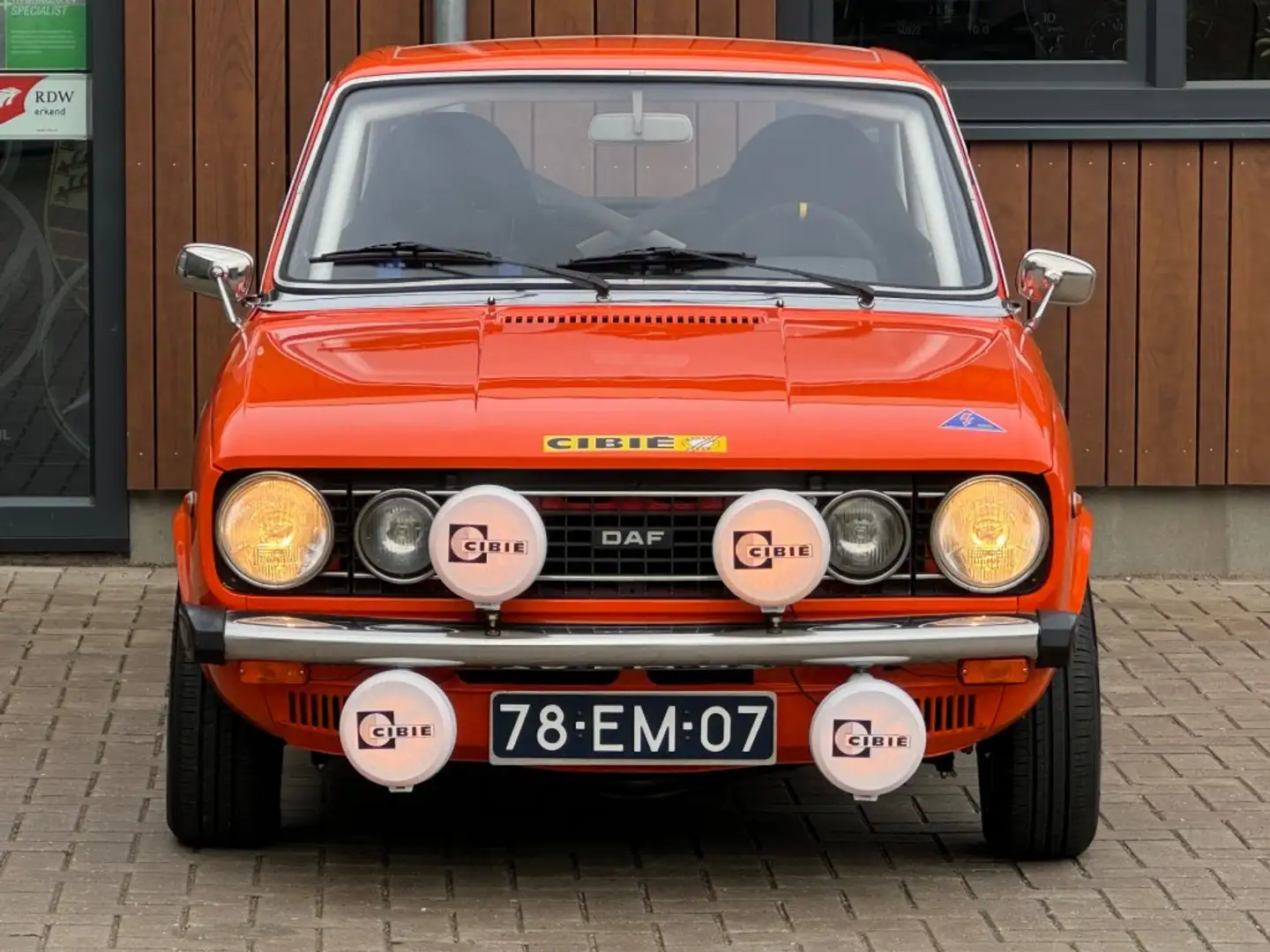 DAF 66 SUPER LUXE COUPE RALLY NIEUWSTAAT Rood - 2