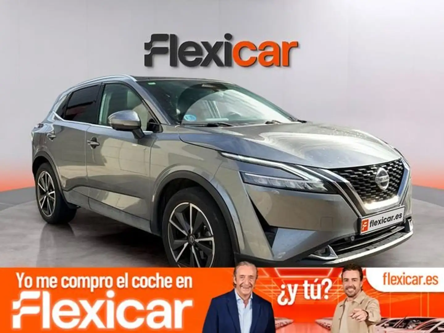Nissan Qashqai DIG-T 116kW Xtronic N-Connecta Gris - 1